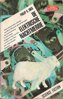Philip K. Dick Do Androids Dream <br>of Electric Sheep? cover DE ELEKTRISCHE NACHTMERRIE
